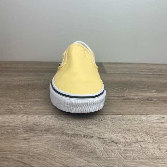 VANS CLASSIC SLIP-ON VN0A4U38WL6 GOLDEN HAZE TRUE WHITE UNISEX MEN WOMEN SHOES - Picture 5 of 5